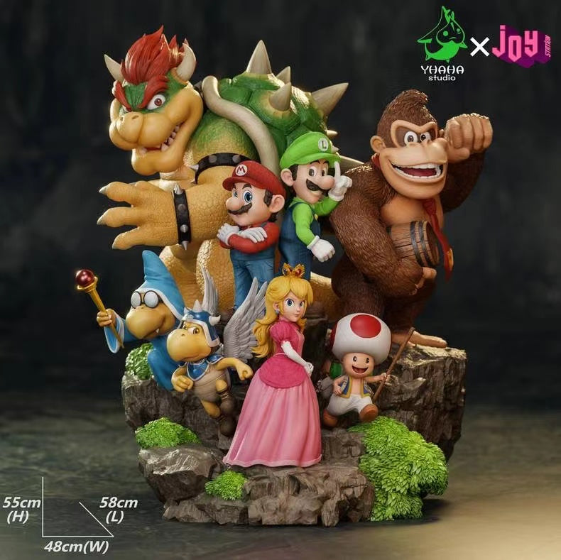 【Pre-sale】Whole Mario Family-Super Mario Bro.-Joy Sistion & Yhaha Studio
