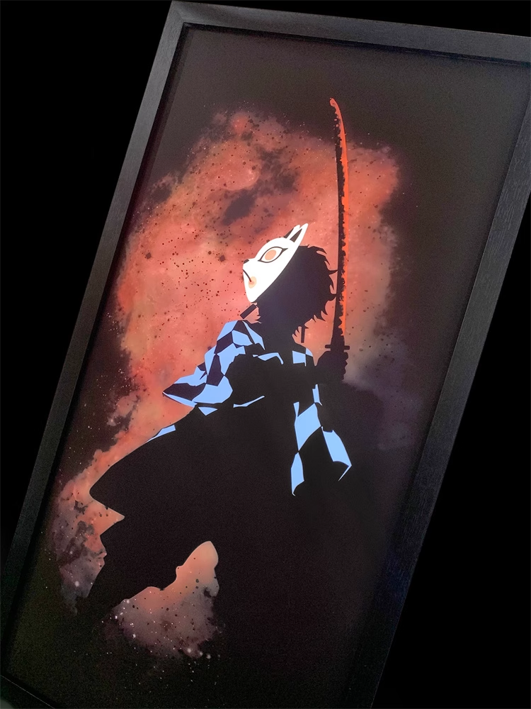 【In stock】Decorative Painting of Kamado Tanjirou-Mystical Art Studio