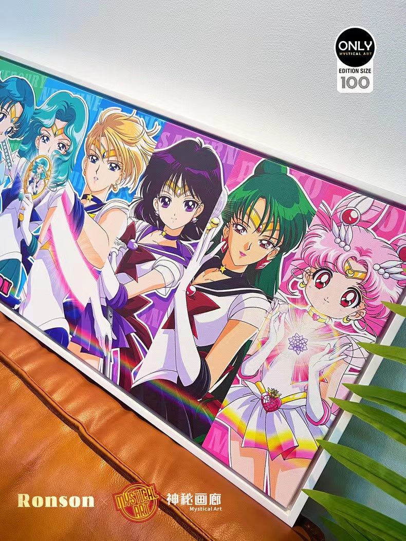 【In stock】Rainbow Series 011 Decorative Painting of Sailor Moon-Mystical Art Studio