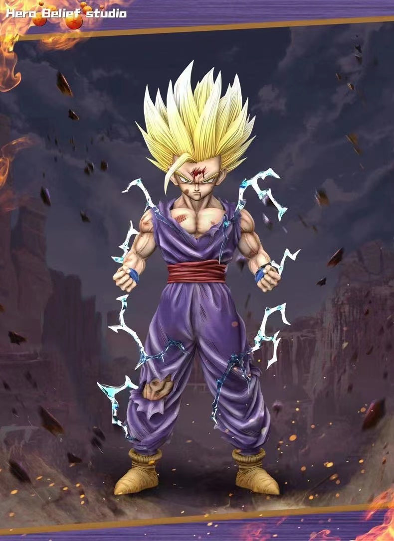 【Last one】1/6 & 1/4 Scale Son Gohan-Hero Belief Studio