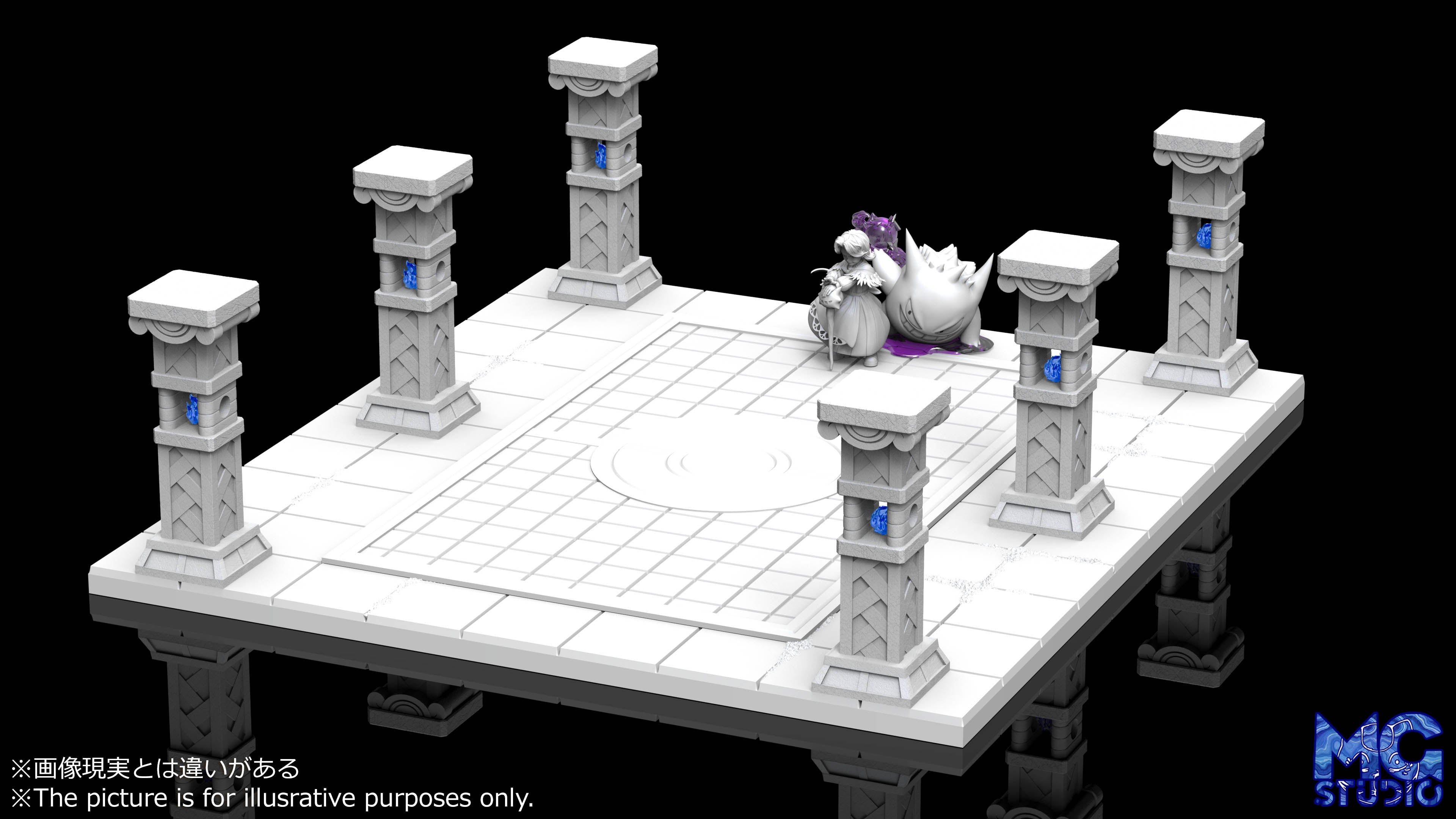 【Few left】1/20 Scale Gengar-Pokemon-MG Studio