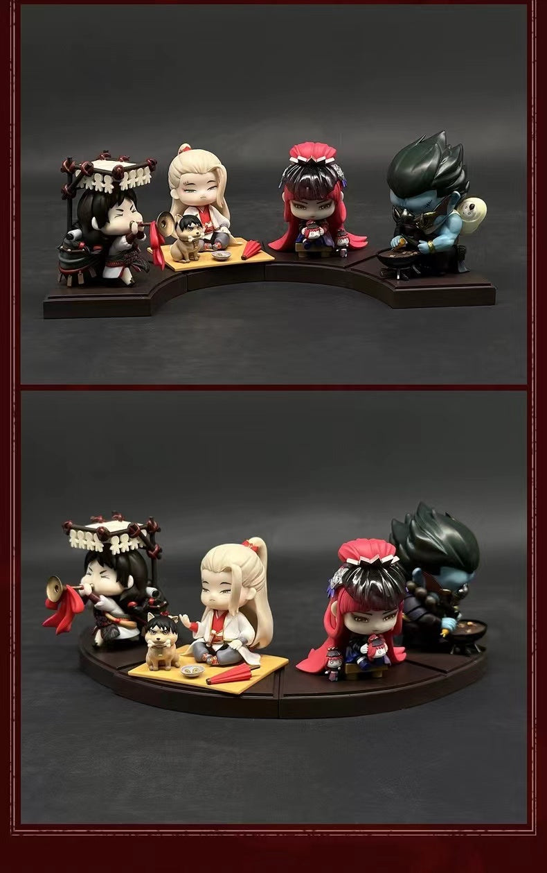 【Pre-sale】Four Zombie Ancestors-HuaJiangHuZhiBuLiangRen