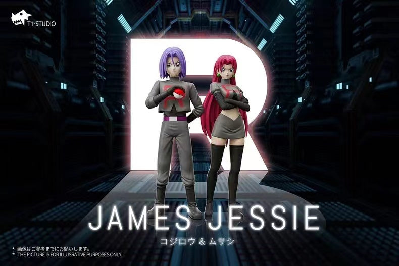 【Pre-sale】1/20 Scale James & Jessie-Pokemon-T1 Studio