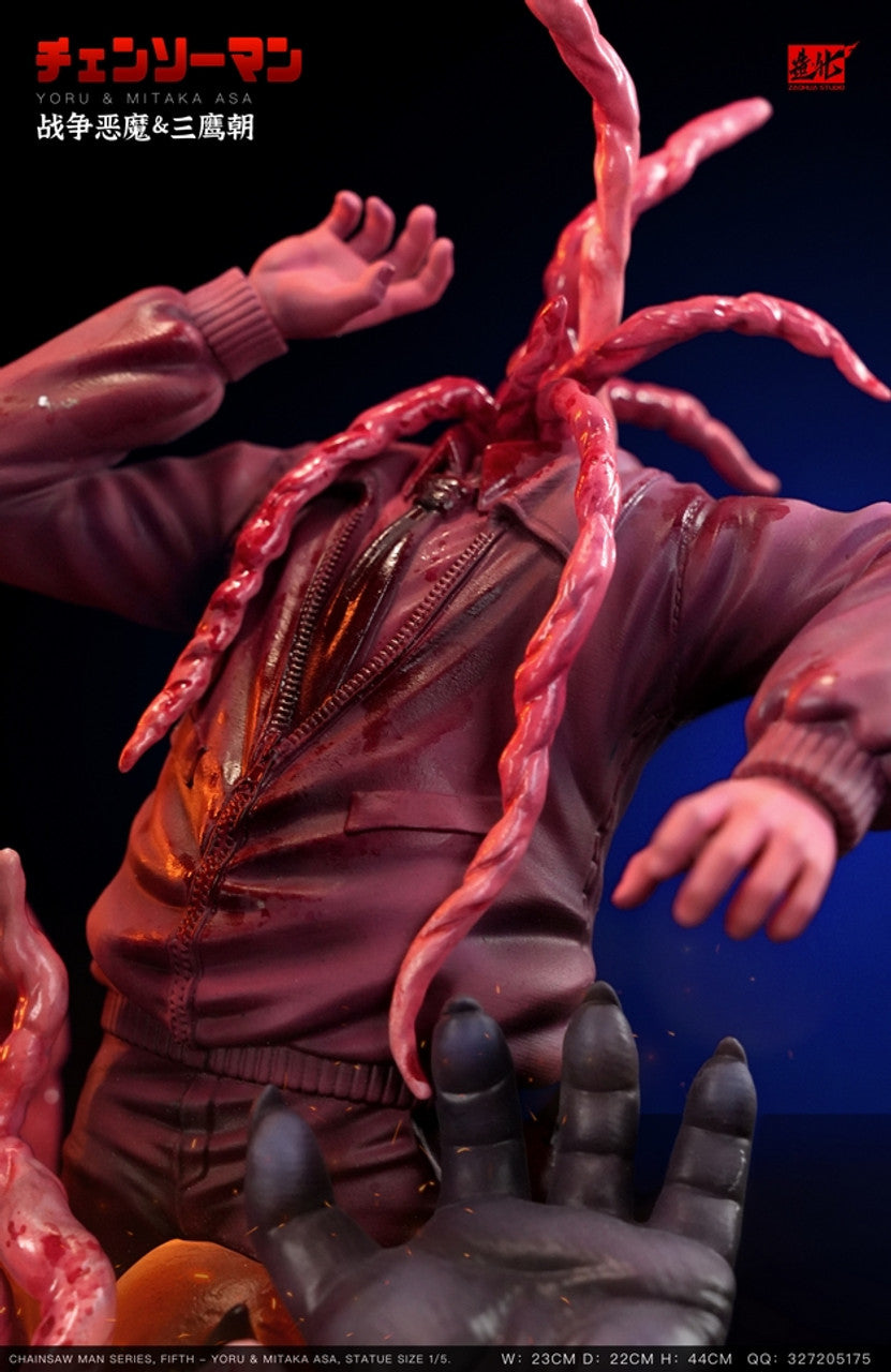 【Sold out】1/5 Scale Yoru, Mitaka Asa＆Chicken Devil-ZaoHua Studio