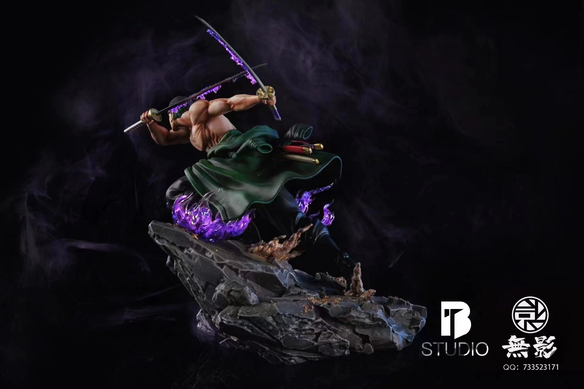 【Sold out】POP Scale Roronoa Zoro & Shimotsuki Ryum-ONE PIECE-WuYing Studio