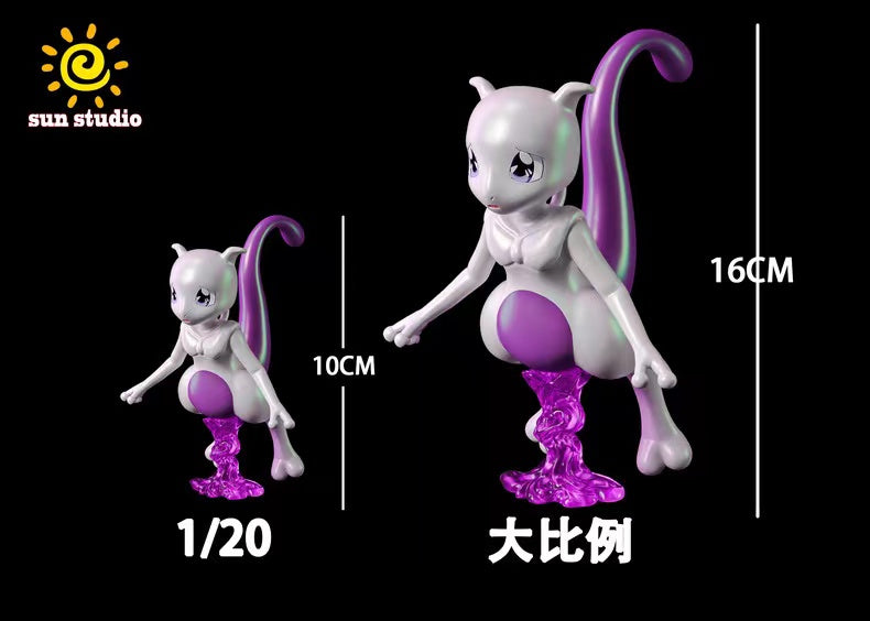 【Pre-sale】1/20 Scale Nidoking, Psyduck & Mewtwo-Pokemon-SUN Studio