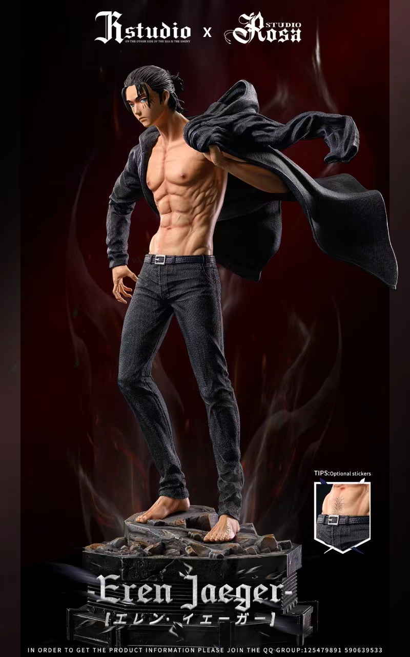 【Pre-sale】1/4 Scale Eren Jaeger-Attack on Titan-JR Studio & Rosa Studio
