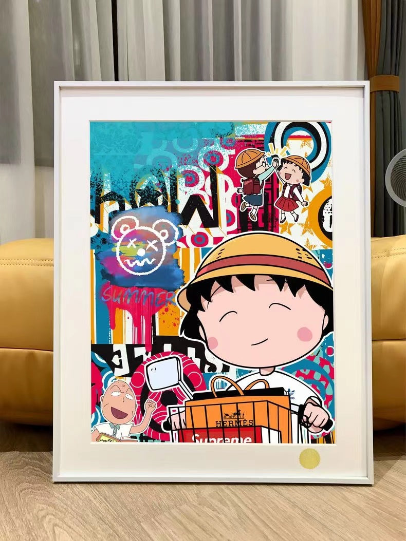 【Pre-sale】Decorative Painting of Chibi Maruko-chan-XingKong Studio