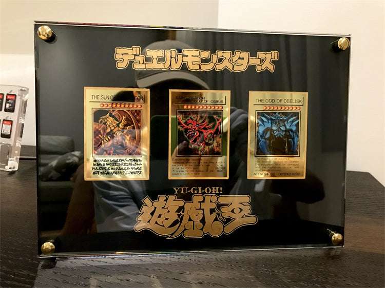 【Pre-sale】Egytian God Cards/ Three Legendary Gods Card Acrylic Stand Display-Yu-Gi-Oh! Duel Monsters-Xingkong Studio