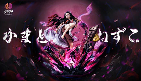 【In stock】1/6 Scale Nezuko Fully Awakened Form & Crying Little Nezuko-YOYO-Studio