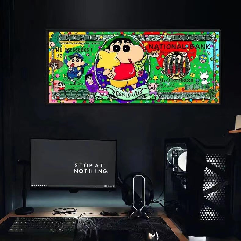 【In stock】Decorative Painting of Crayon Shin-chan-Billion Birds Studio