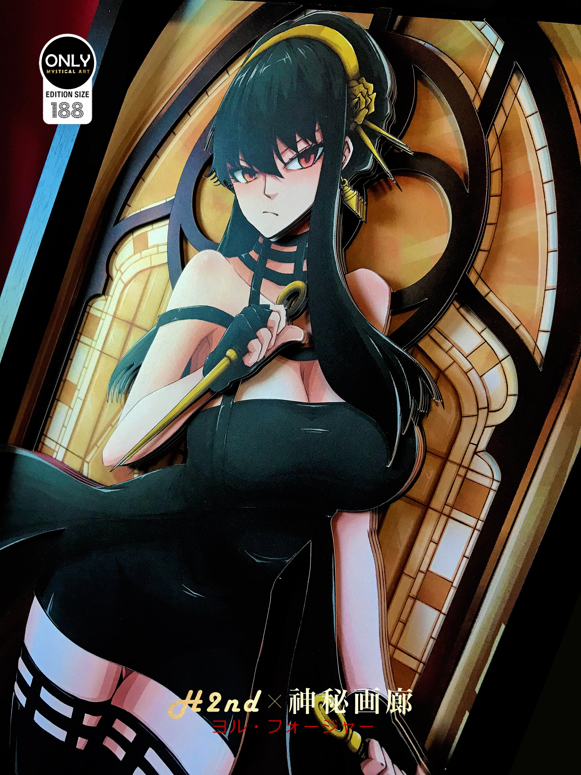 【Pre-sale】Gentleman Style 3D Decorative Paint of Yor Forger Decorative Painting-Mystical Art Studio