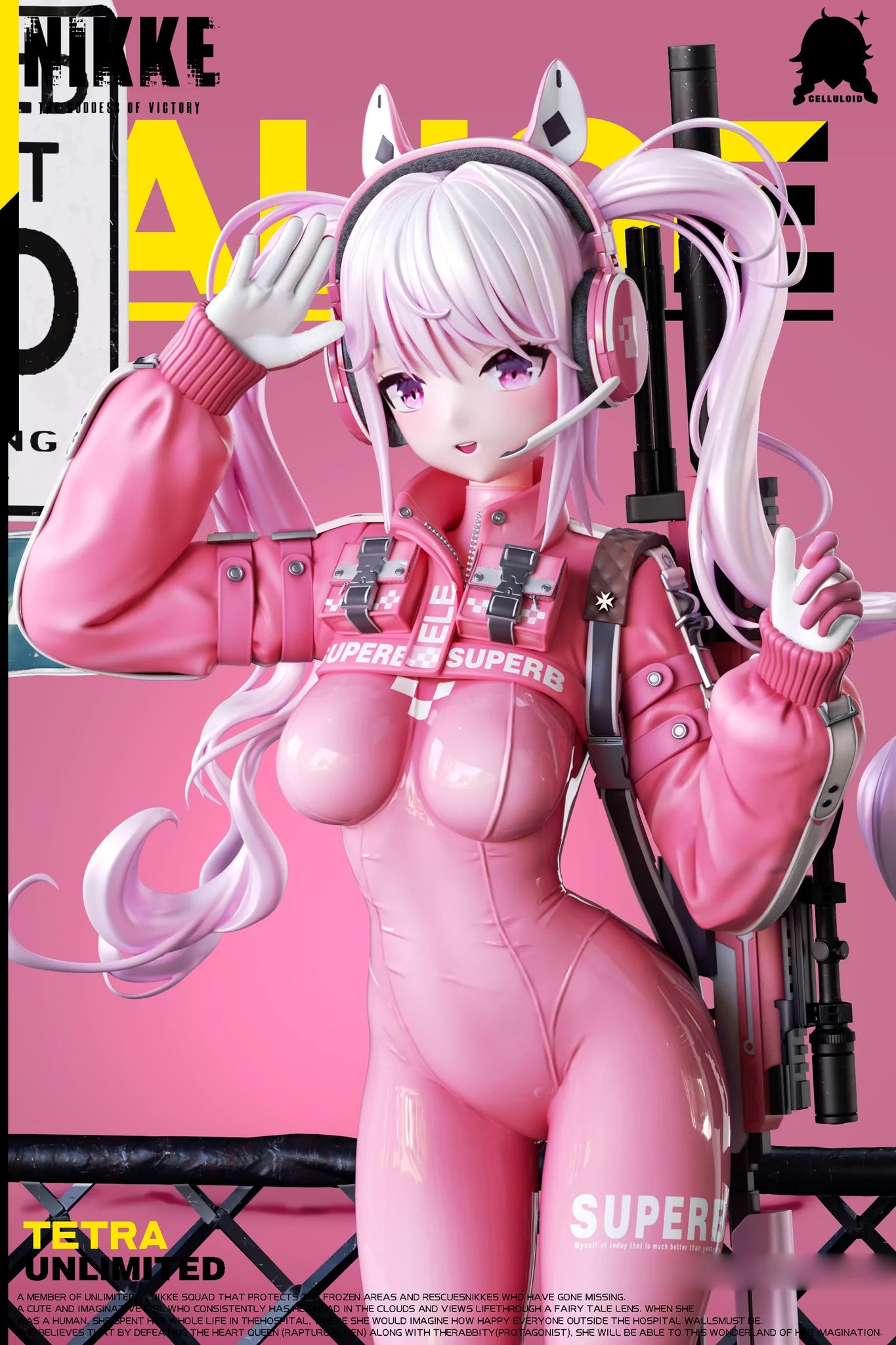 【Sold out】1/6 Scale Alice-Goddess of Victory: Nikke-Celluloid Studio