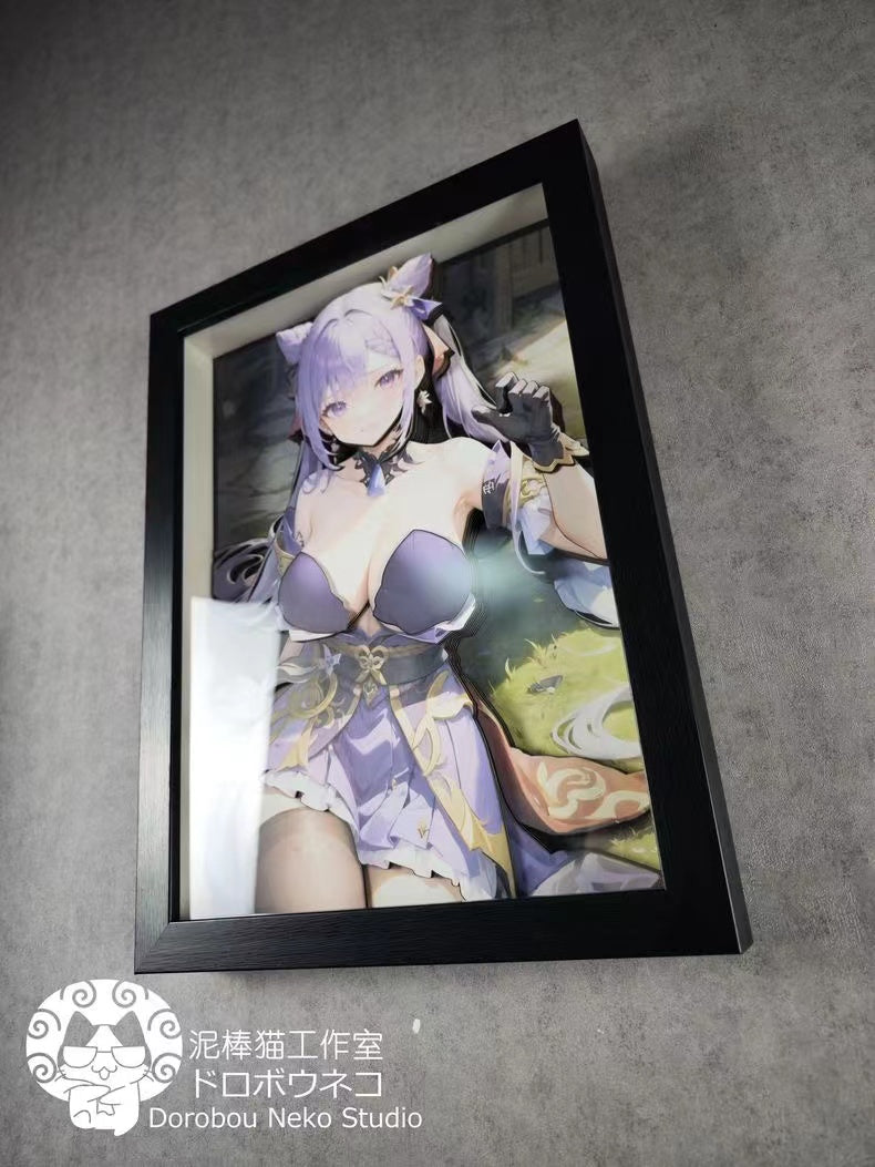 【In stock】DSMG-019 Decorative Painting of Keqing-Genshin Impact-Dorobou Neko Studio
