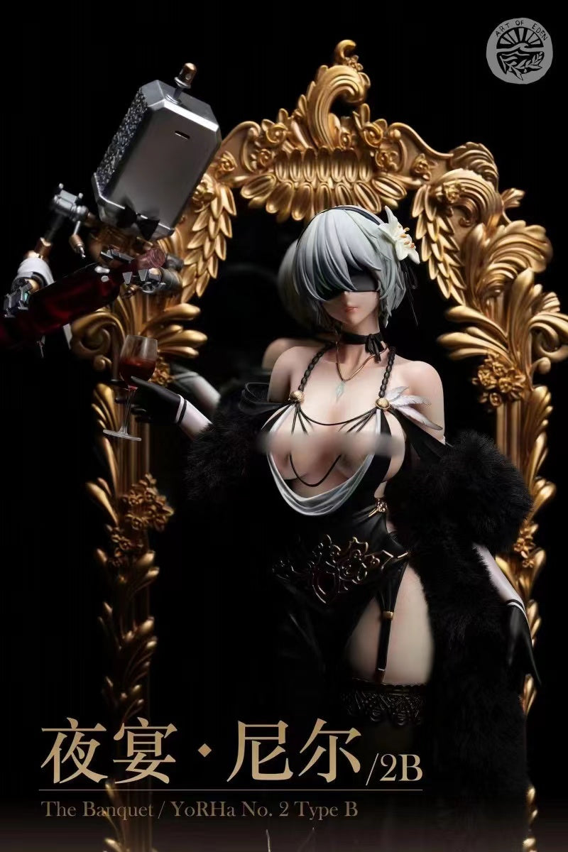 【In stock】1/4 Scale YoRHa 2B-NieR:Automata-Art Of Eden Studio