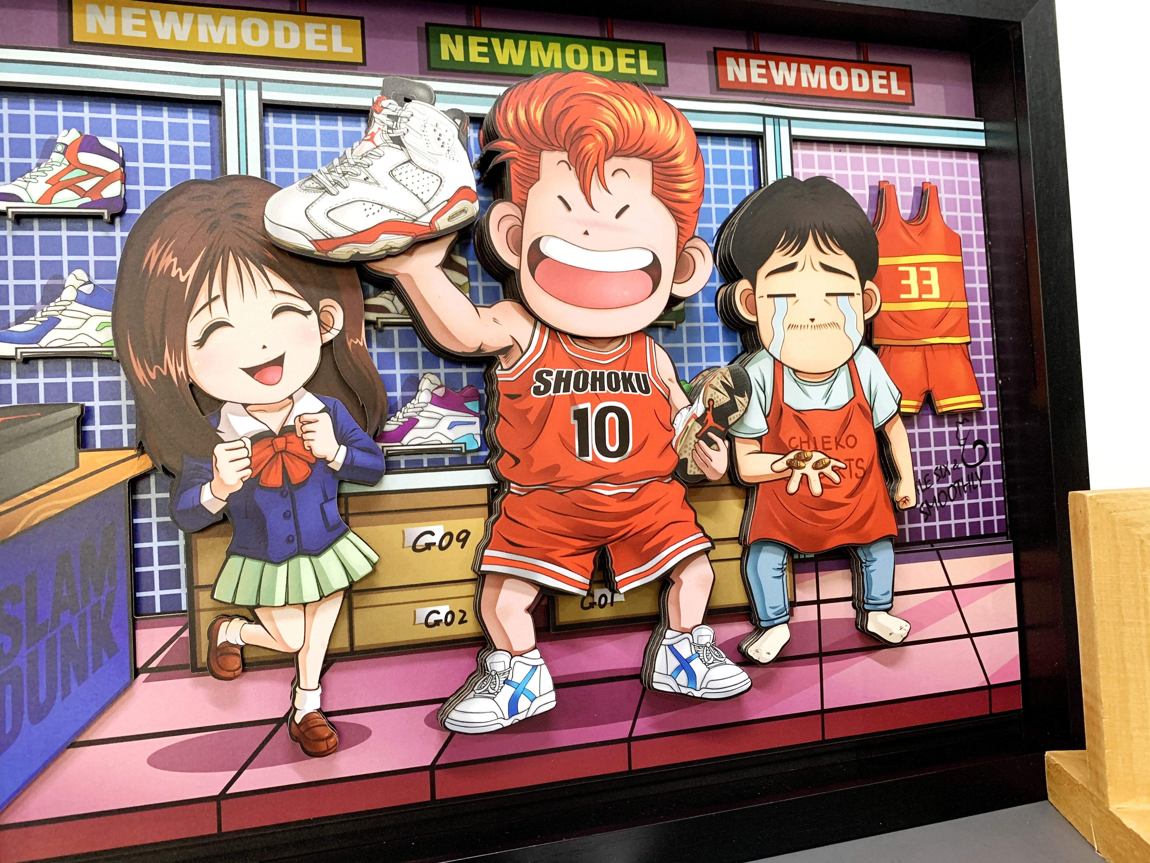 【Pre-sale】Decorative Paint of Q Version Slam Dunk-momo Studio