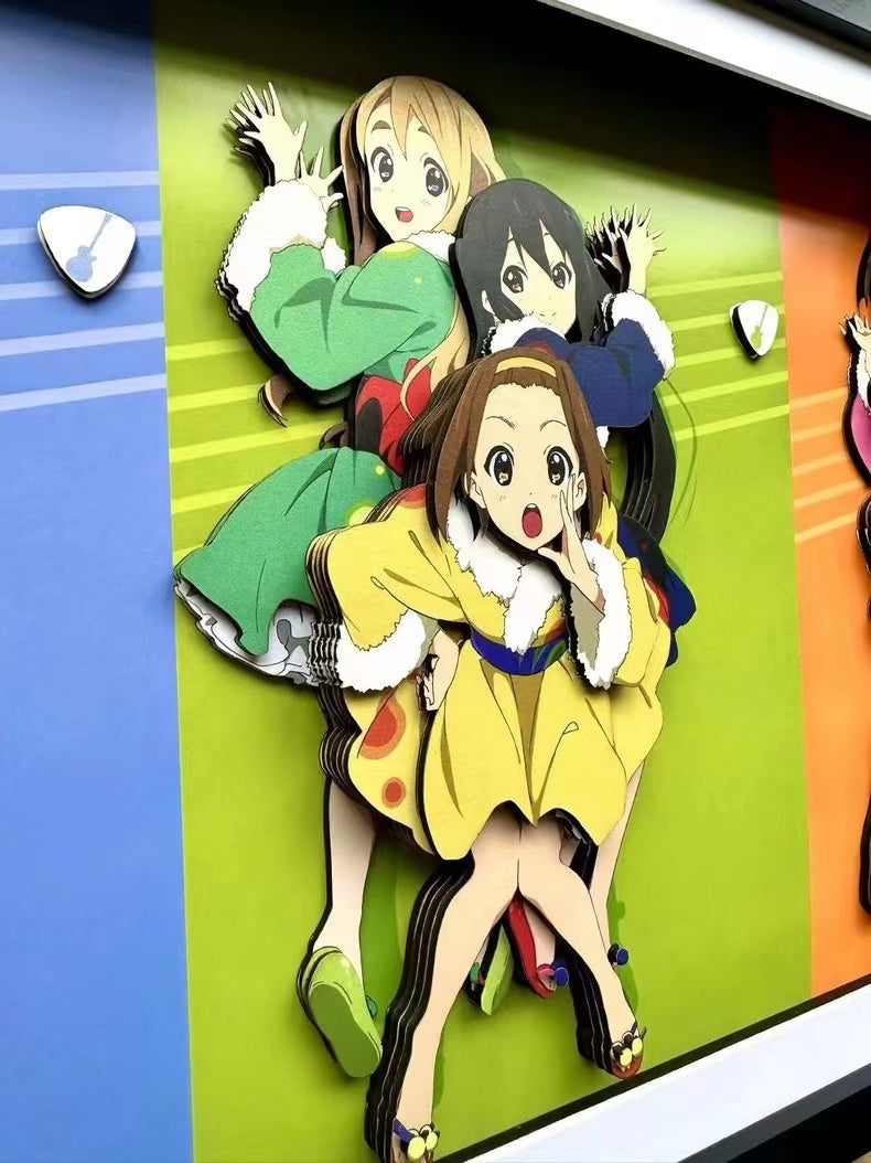 【In stock】Decorative Painting of K-ON！-Autu Panda Studio