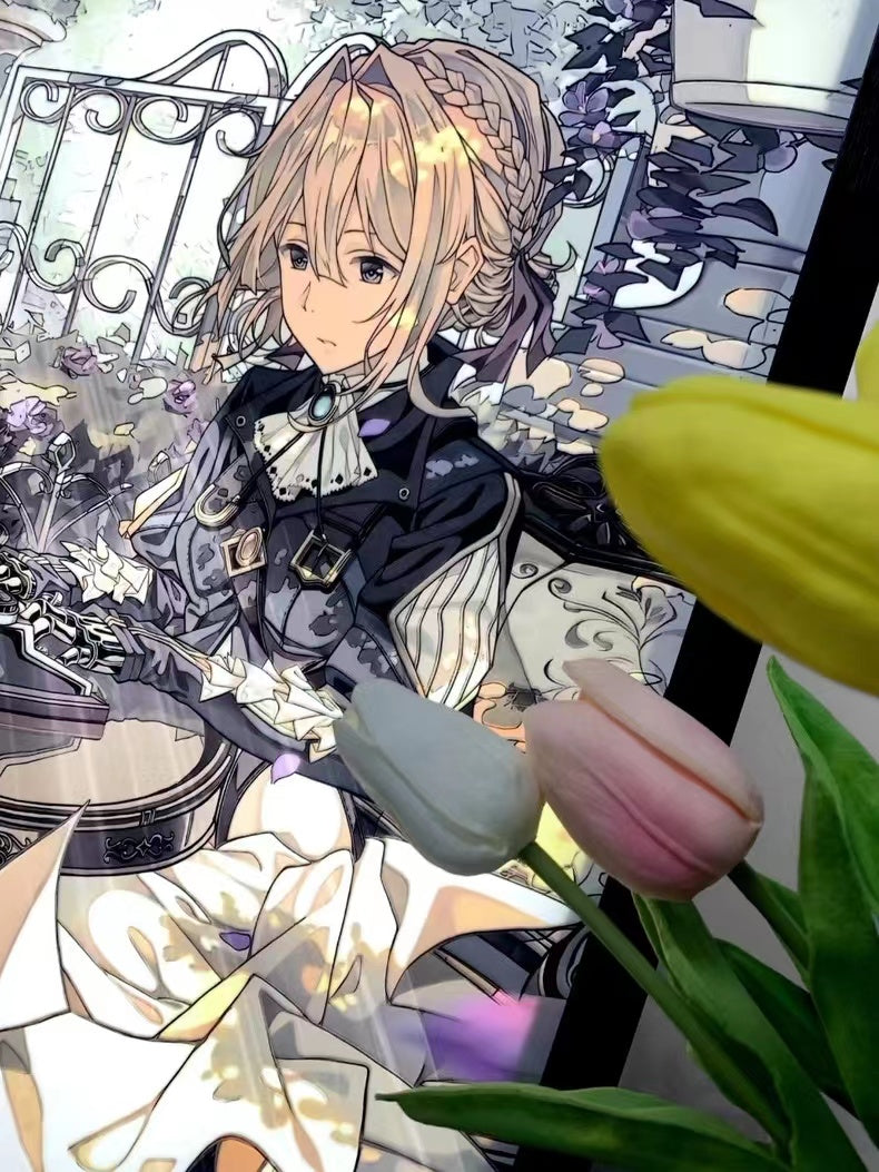 【In Stock】Decorative Paint of Typewriter Violet-Violet Evergarden-momo Studio