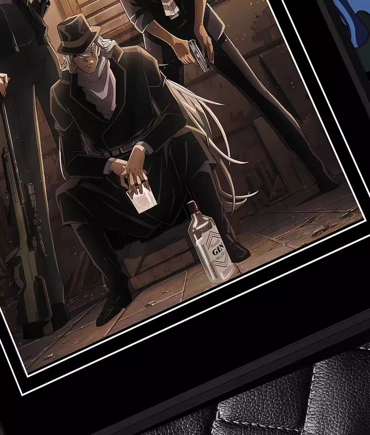 【In stock】Decorative Painting of Gin, Akai Shūichi & Furuya Rei-Detective Conan-Billion Birds Studio