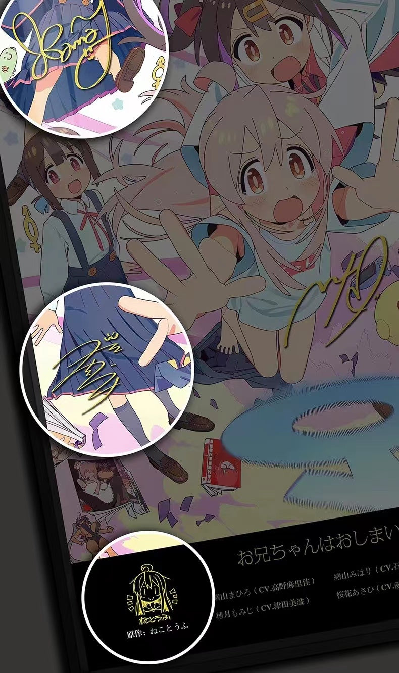 【Pre-sale】Decorative Painting of 緒山 まひろ & 緒山みはり-お兄ちゃんはおしまい！-Billion Birds Studio