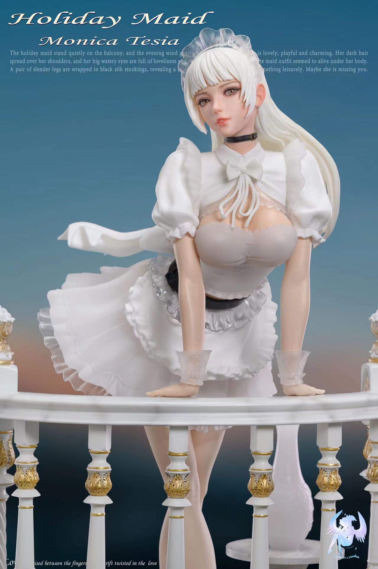 【pre-sale】1/4 Scale Grey-Kit Holiday Maid Monica Tesia-Original Design-Polaris Studio