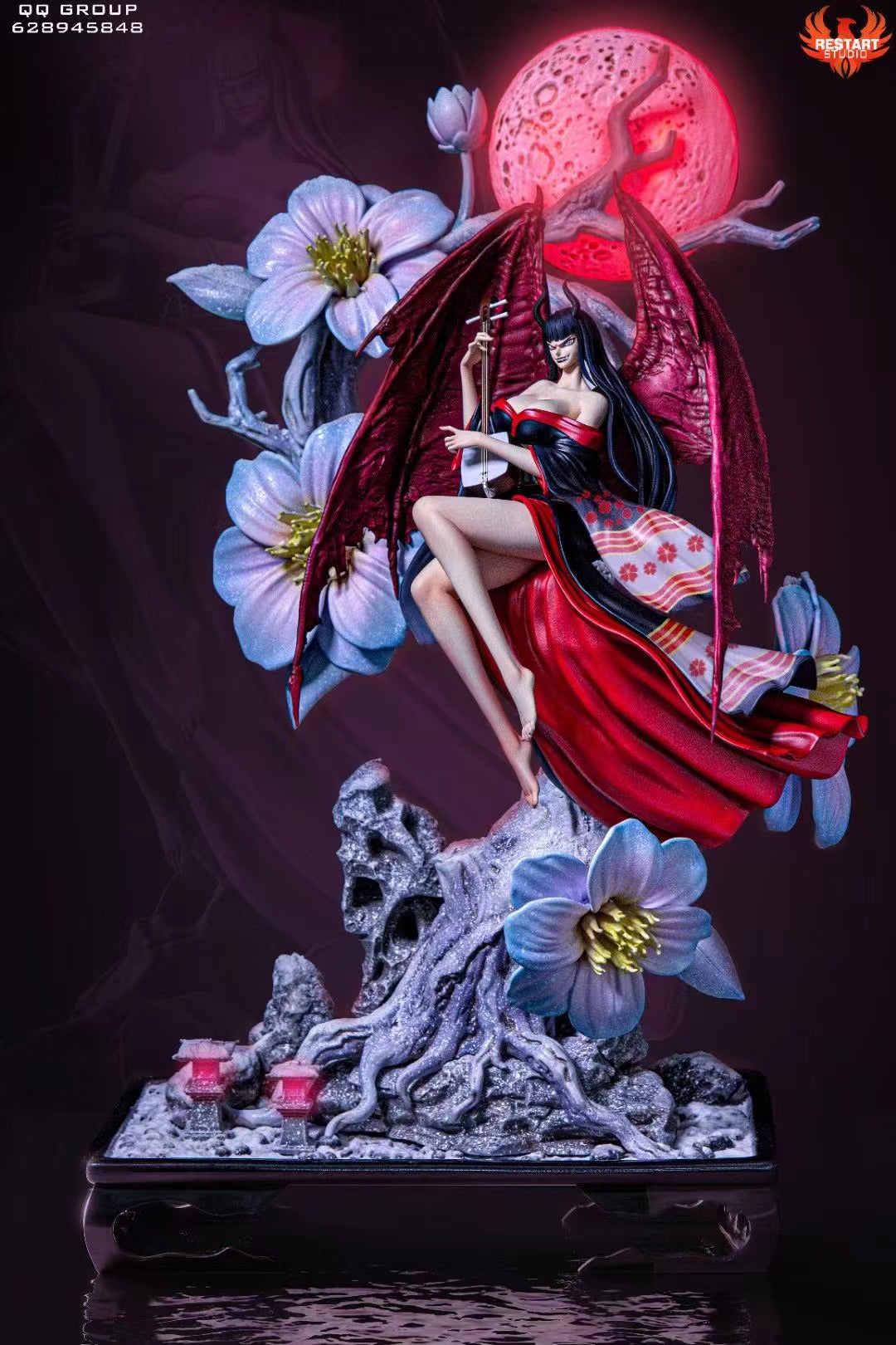 【Pre-sale】Angel & Demon Form Nico Robin with LED-One piece-Restart Studio