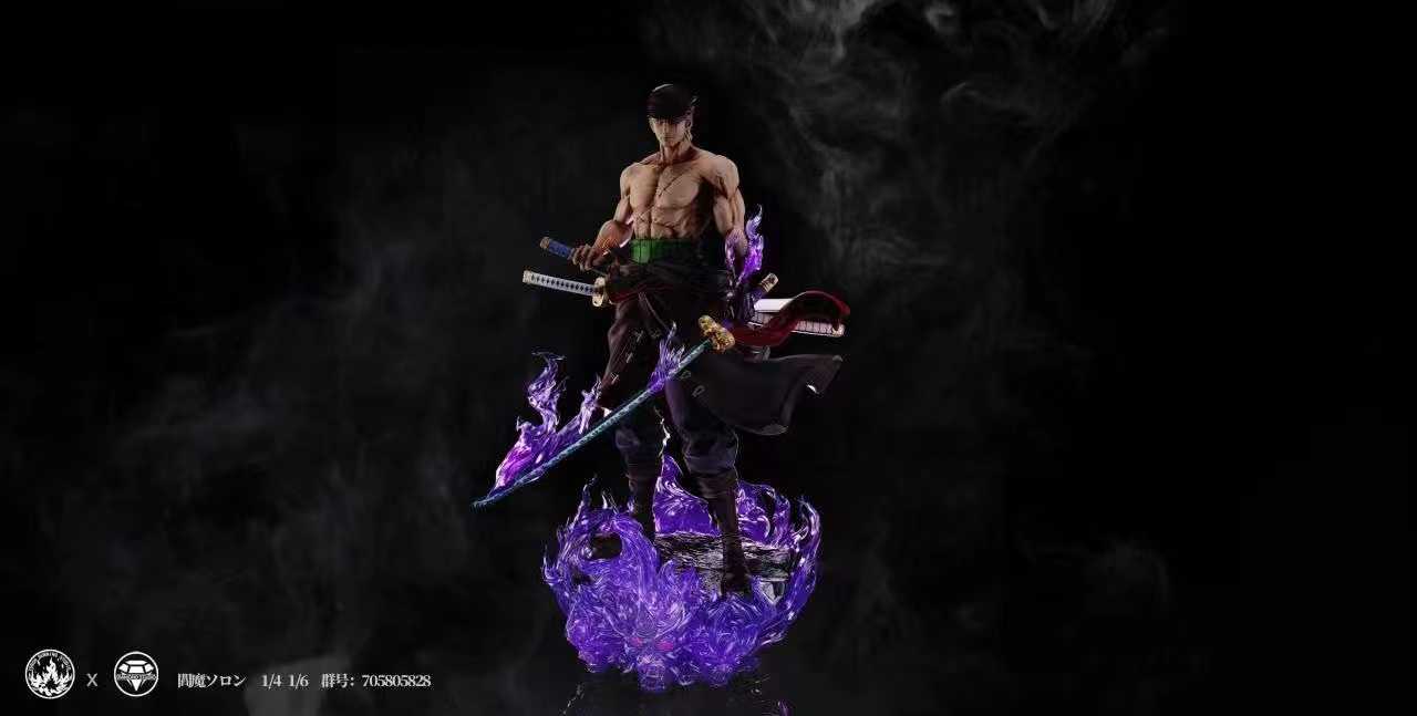 【In stock】1/4 & 1/6 Scale Enma Roronoa Zoro-One piece-Diamond Studio