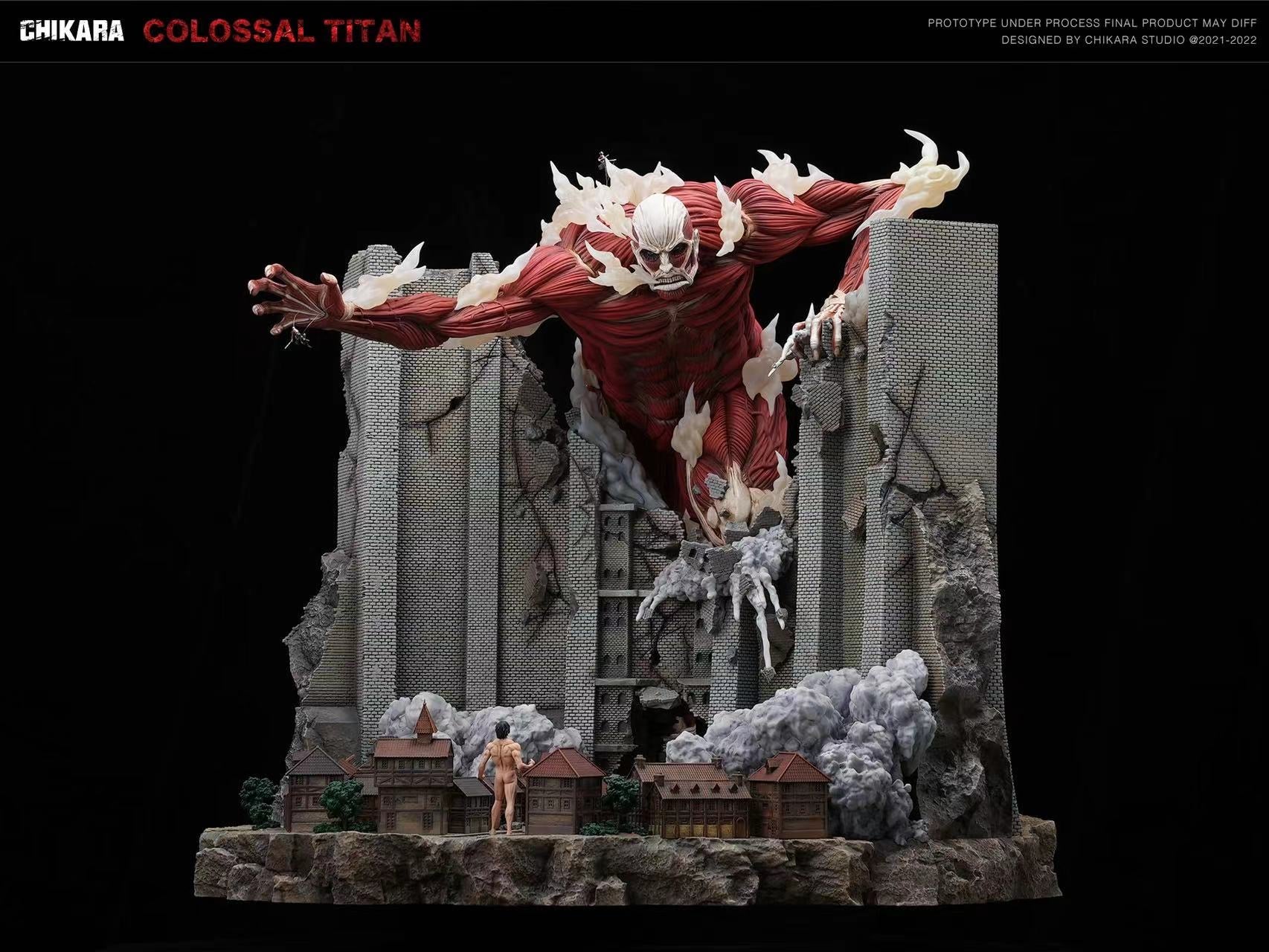 【In stock】Colossal Titan - Attack on Titan- CHIKARA Studios