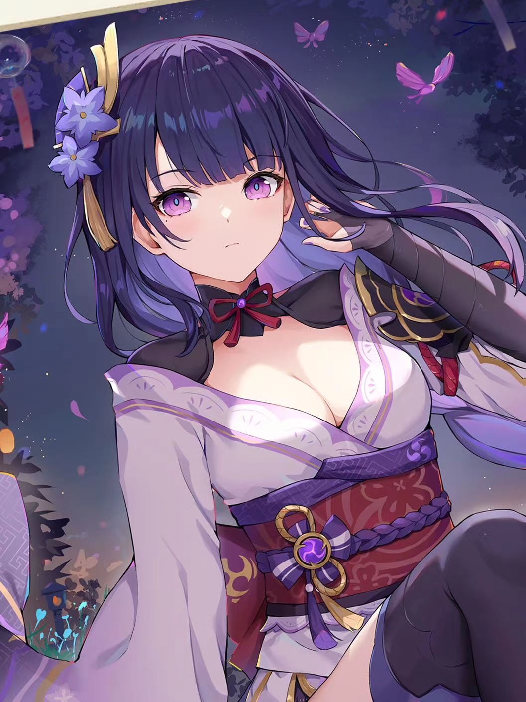 【Pre-sale】Raiden Shogun Decorative Painting-Genshin Impact-XingKong Studio