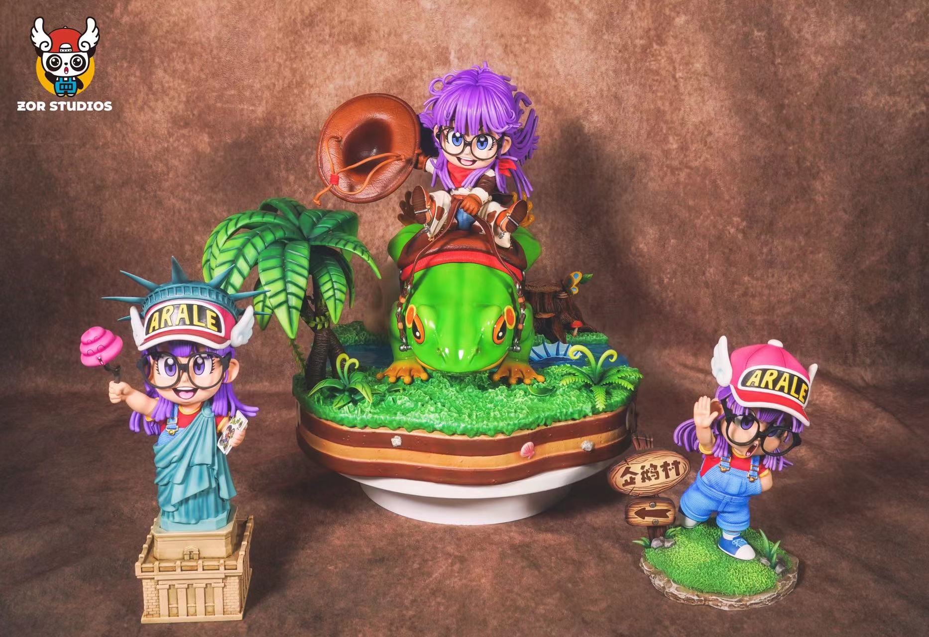 【Pre-sale】Norimaki Arale Riding Frog-Dr. Slump-ZOR Studio