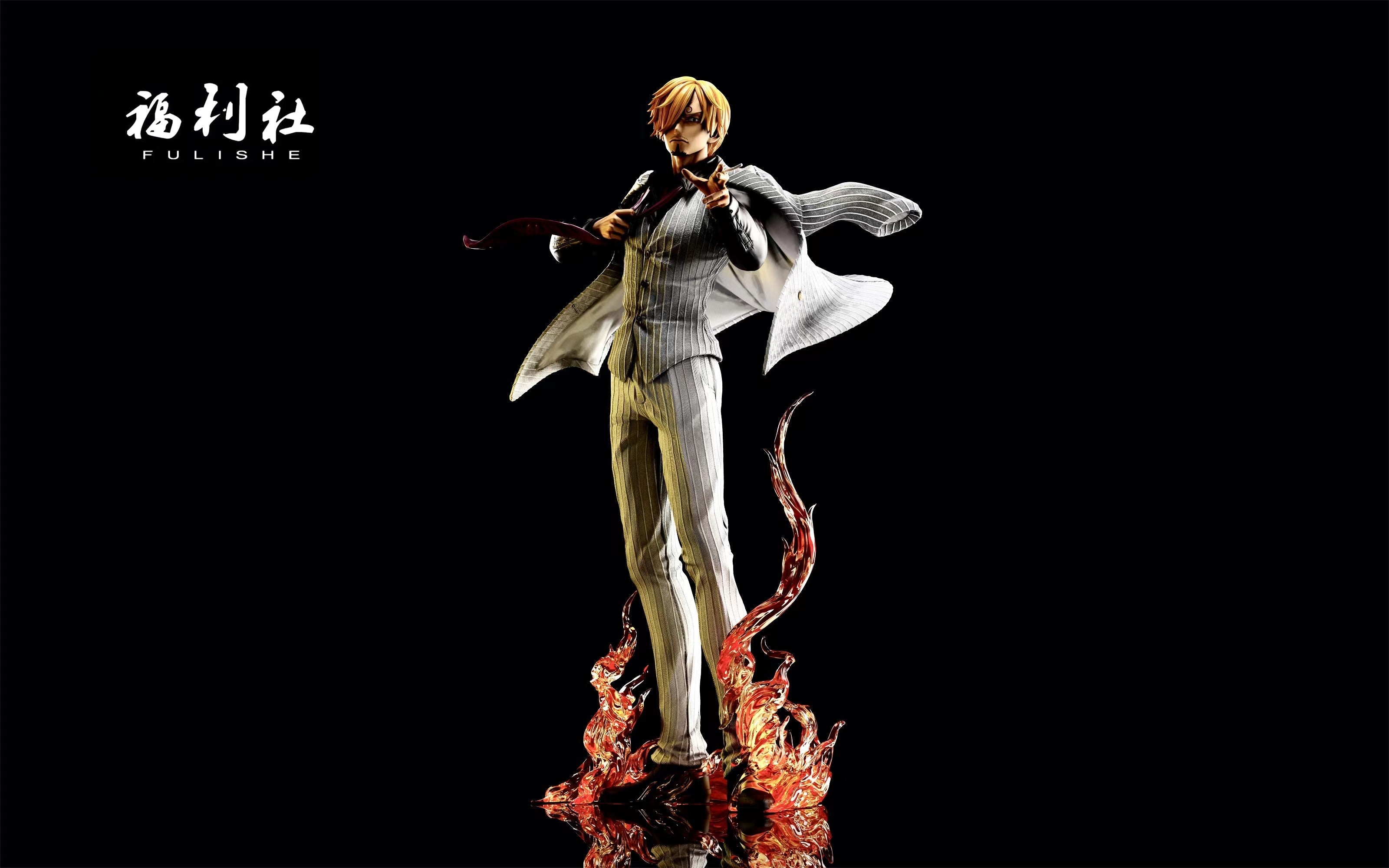 【In stock】Pop Max Scale  Sanji GK Statue-One piece-FuLiShe Studio