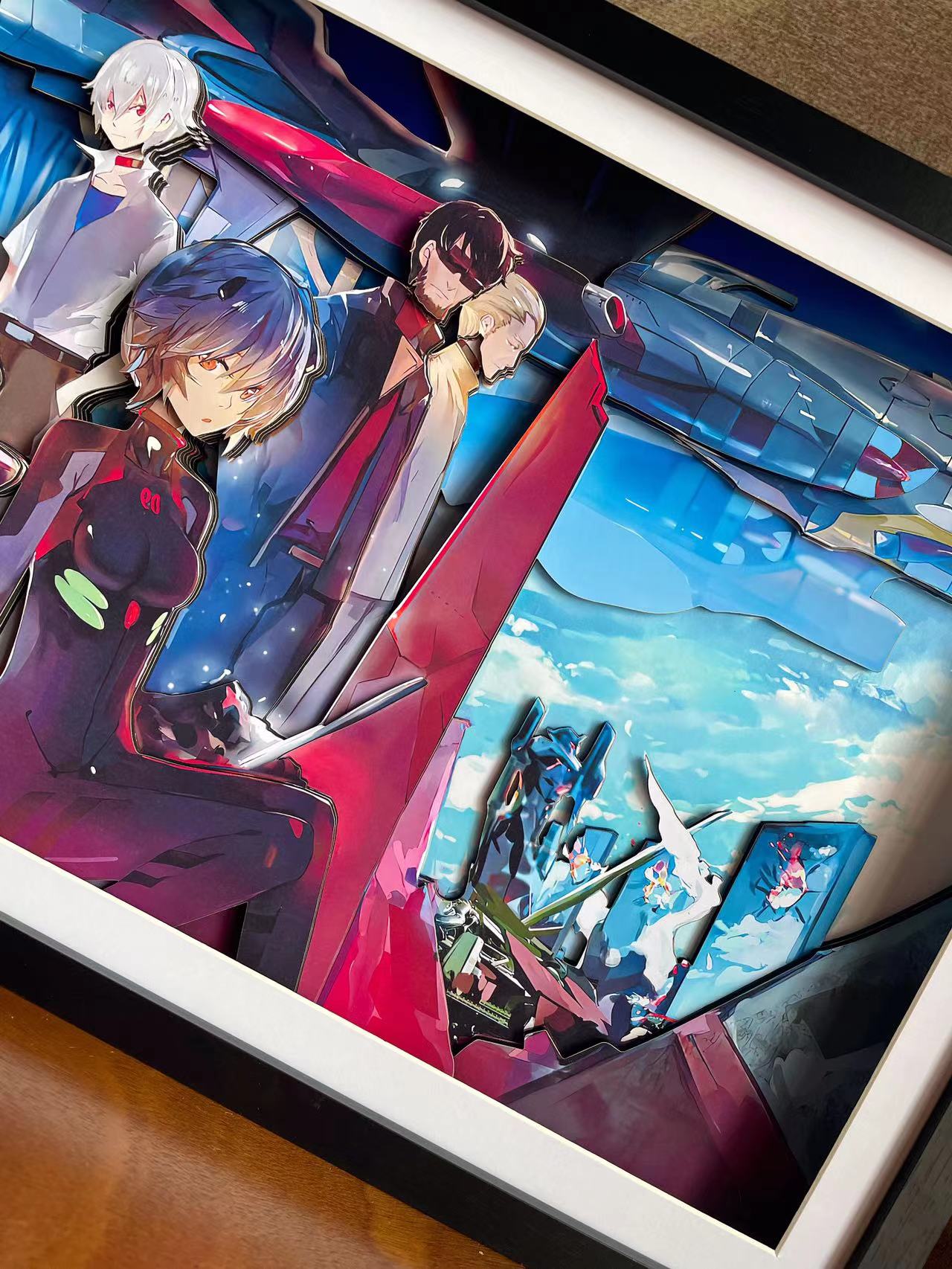 【In stock】3D Decorative Paint of Character (EVA) Neon Genesis EVAngelion-Mystical Art Studio