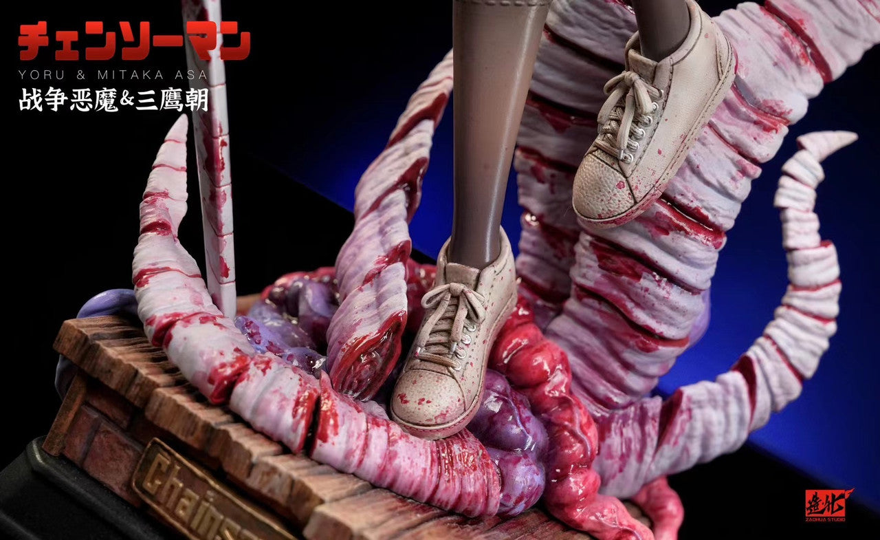 【Sold out】1/5 Scale Yoru, Mitaka Asa＆Chicken Devil-ZaoHua Studio