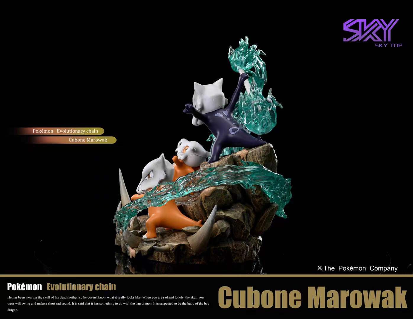 【Pre-sale】Marowak Evolution-Pokemon-Sky Top Studio