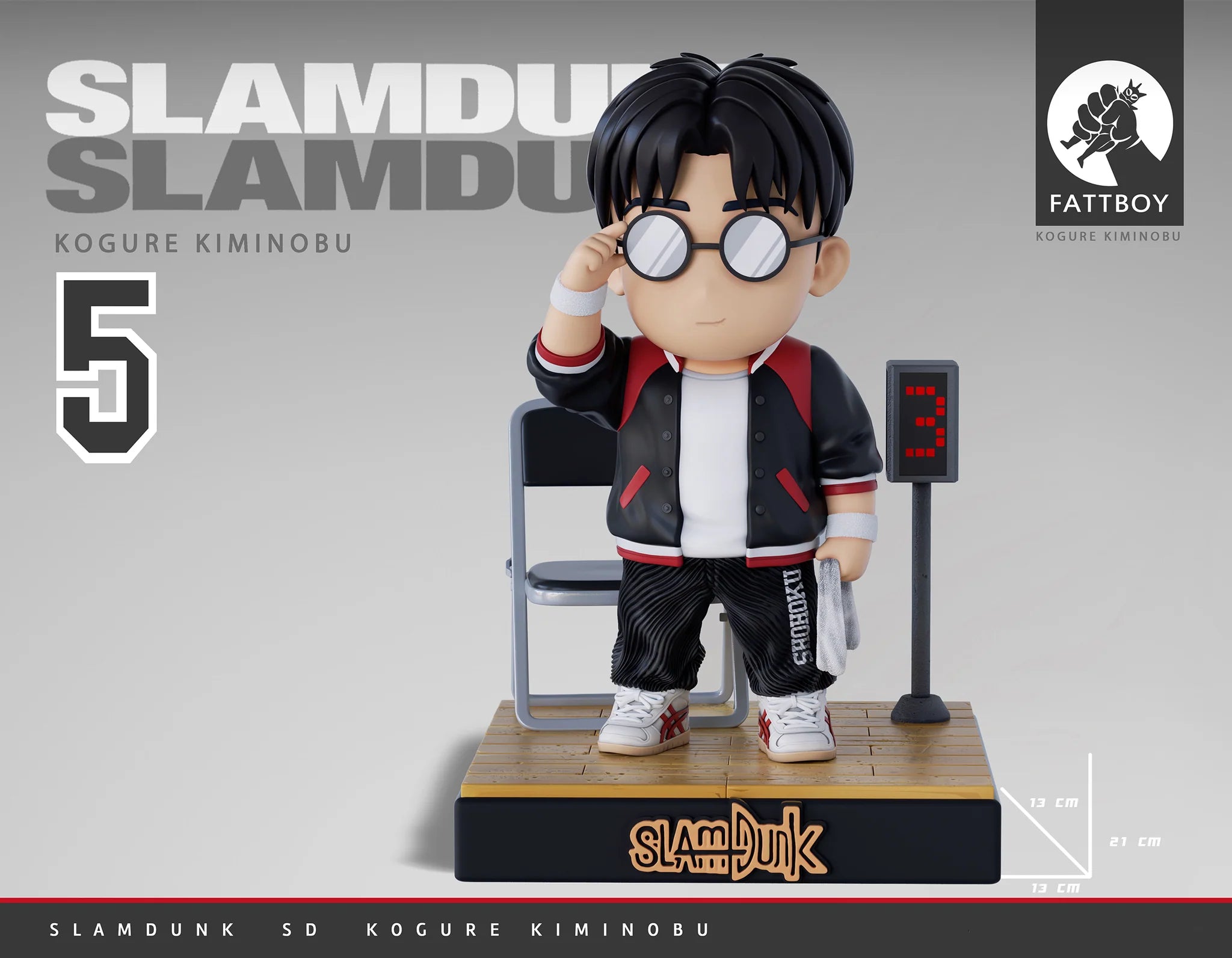 【Pre-sale】Chibi Ver. Kogure Kiminobu & Eiji Sawakita - SLAM DUNK - FATTBOY Studios