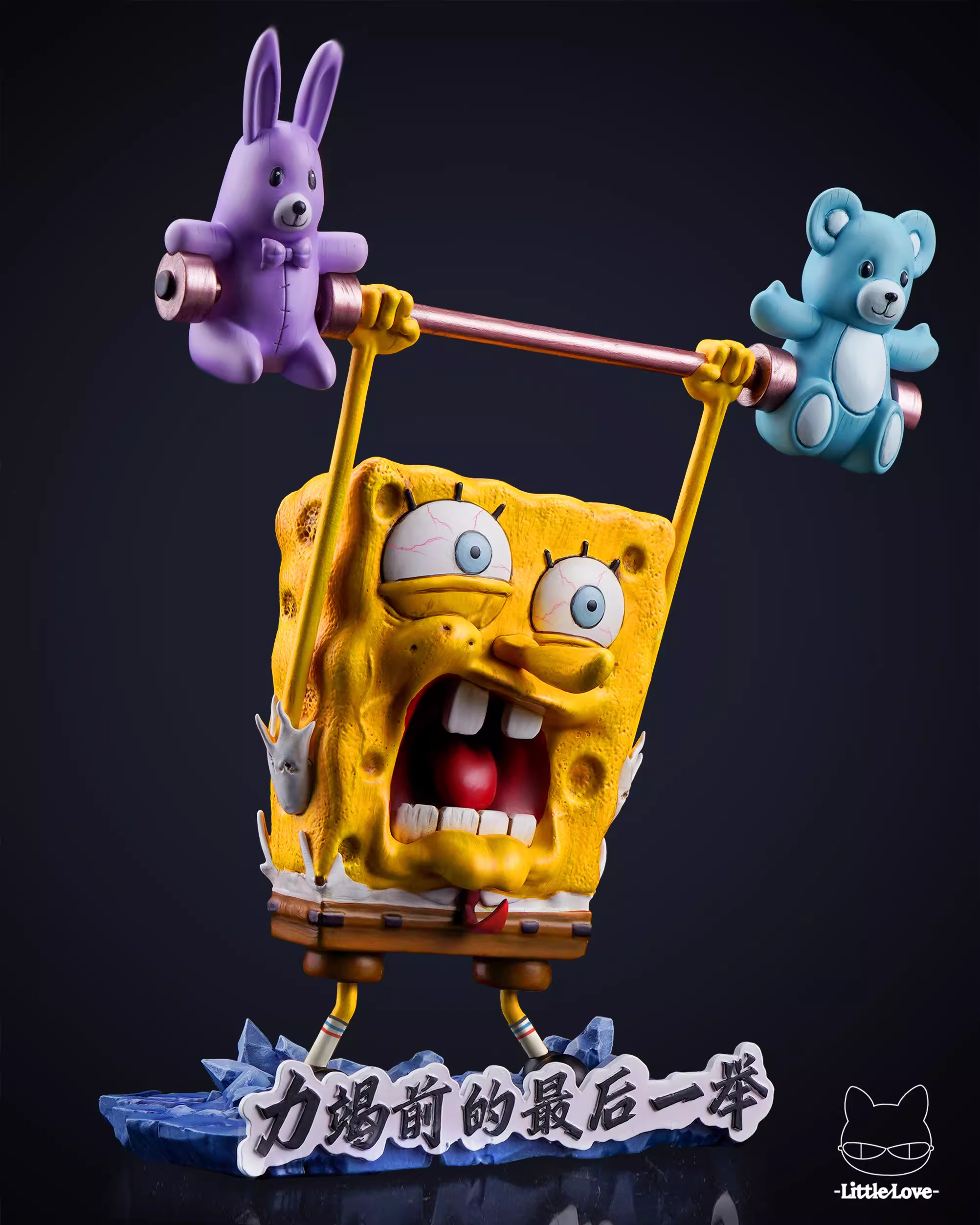 【Pre-sale】The Final Weightlifting before Exhaustion-SpongeBob SquarePants-Little Love Studio