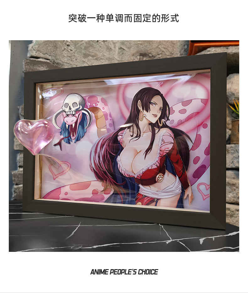 【Pre-sale】3D Frame Decoration Series Boa Hancock-One piece-PoGe Studio