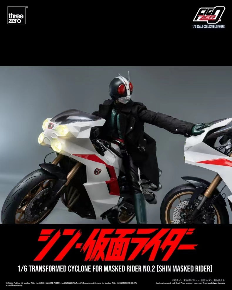 【Pre-sale】1/6 Scale Neo Cyclone-Kamen Rider-Threezero Studio