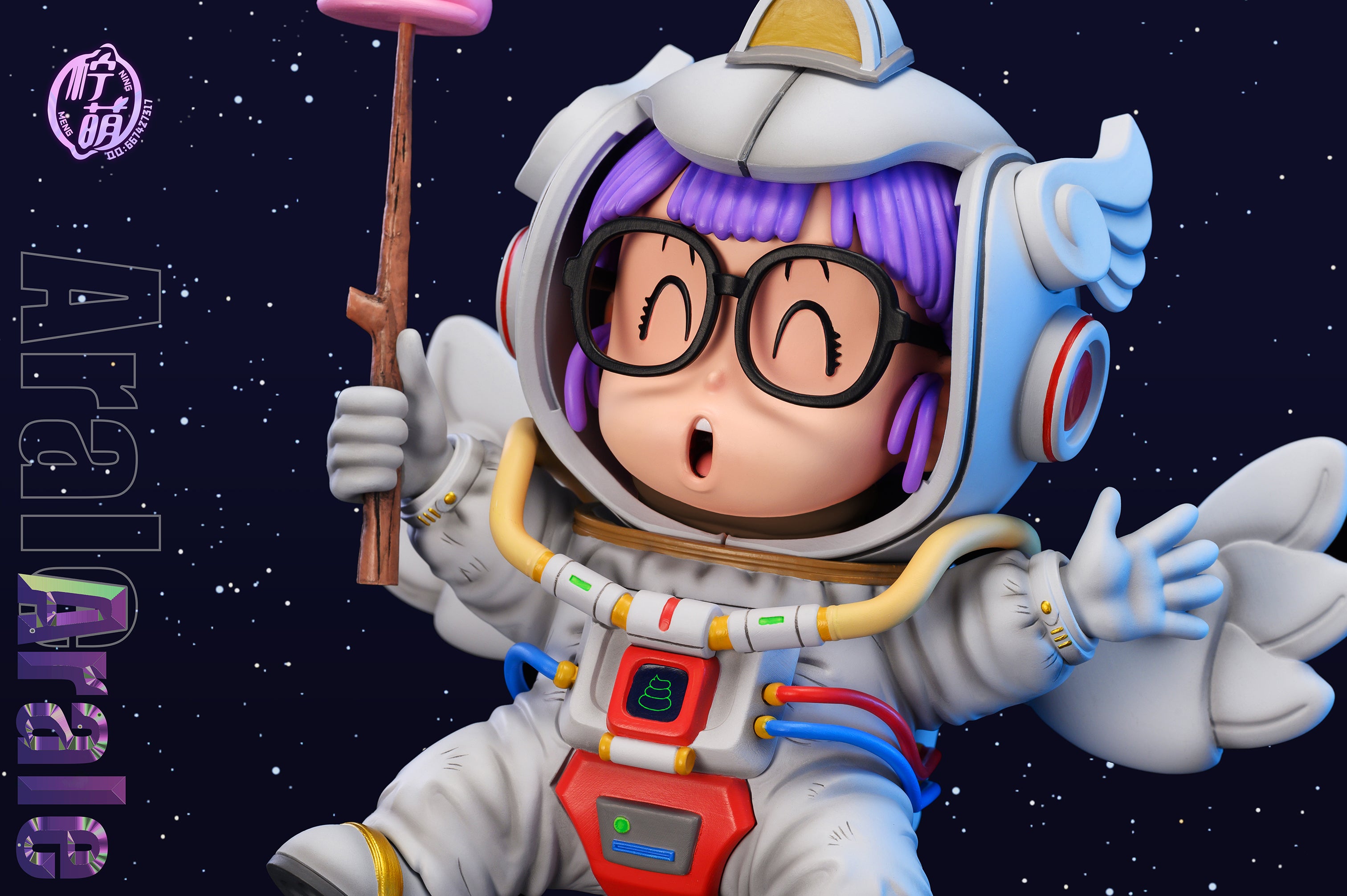 【Pre-sale】Spaceman Arale Norimaki with LED-Dr. Slump-Nivy Mevy Studio