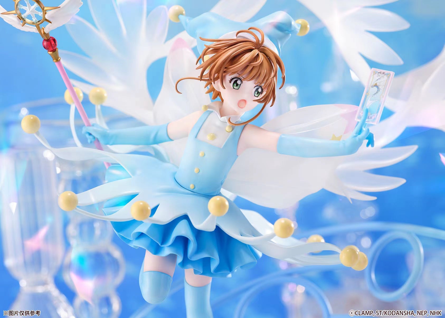 【Pre-sale】1/7 Scale Battle Costume Water Ver. Clear Card Sakura Kinomoto-Card Captor Sakura-SSF Studio
