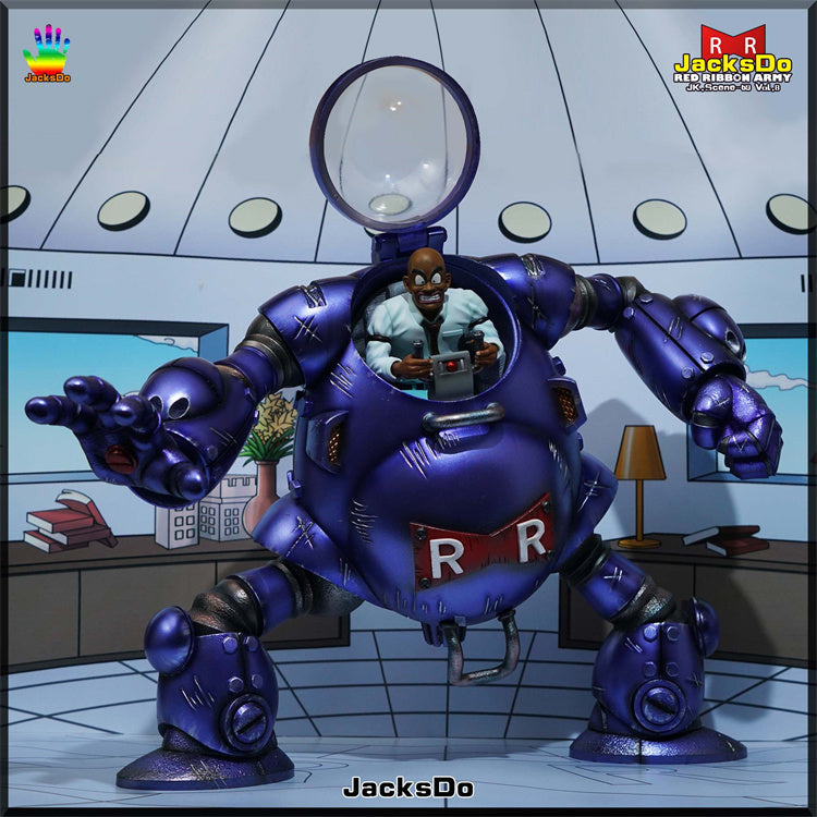 【Pre-sale】SHF & HG Scale Red Ribbon Army Staff Officer Black in the Battle Jacket-DB-JacksDo Studio