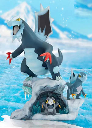 【Last one】1/20 Scale World Zukan Evolution of Baxcalibur Set-Pokemon-XO Studio