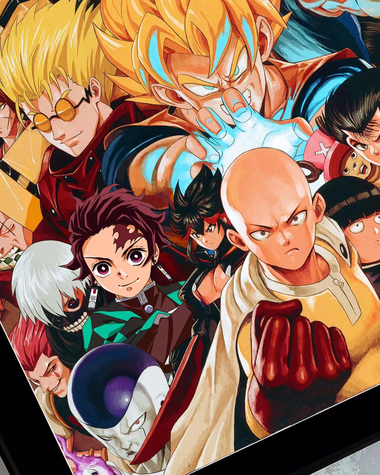 【Pre-sale】Main Characters of Japanese Anime Decoration Painting-Mystical Art Studio