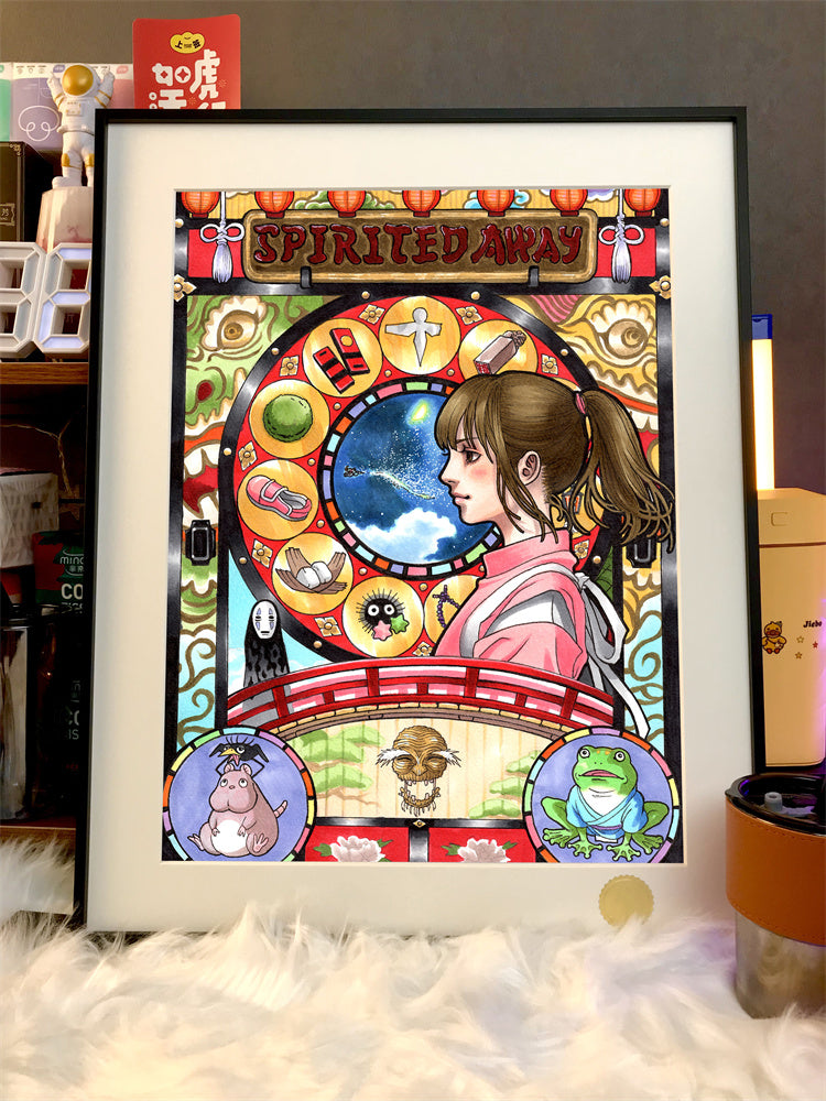 【Pre-sale】Spirited Away Decorative Painting-Xingkong Studio