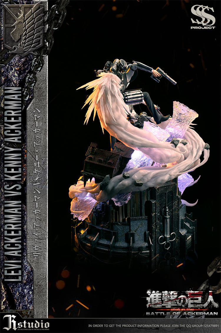 【Sold out】Version A Levi VS Kenny-Attack on Titan-JR Studio