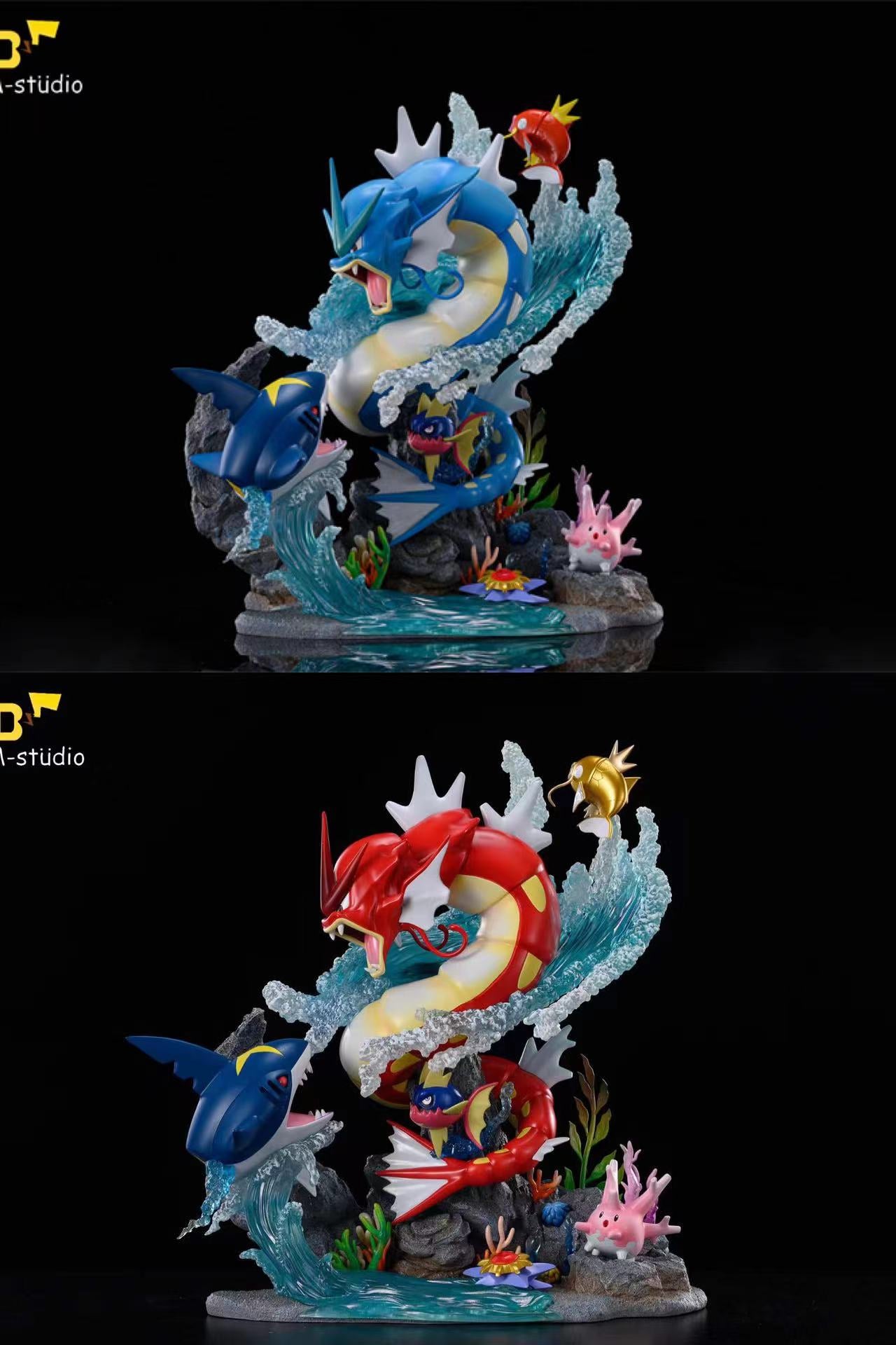 【Few left】Gyarados & Sharpedo-Pokemon-DM Studio