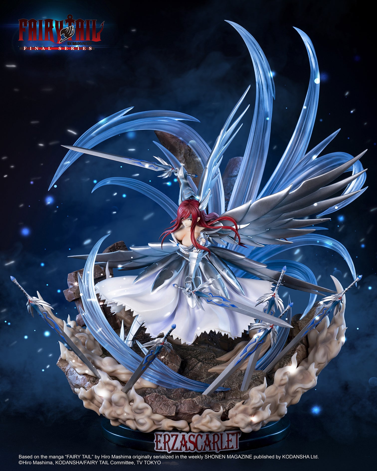 【Sold out】1/6 Scale Erza Scarlet-Fairy Tail-GANTAKU Studio