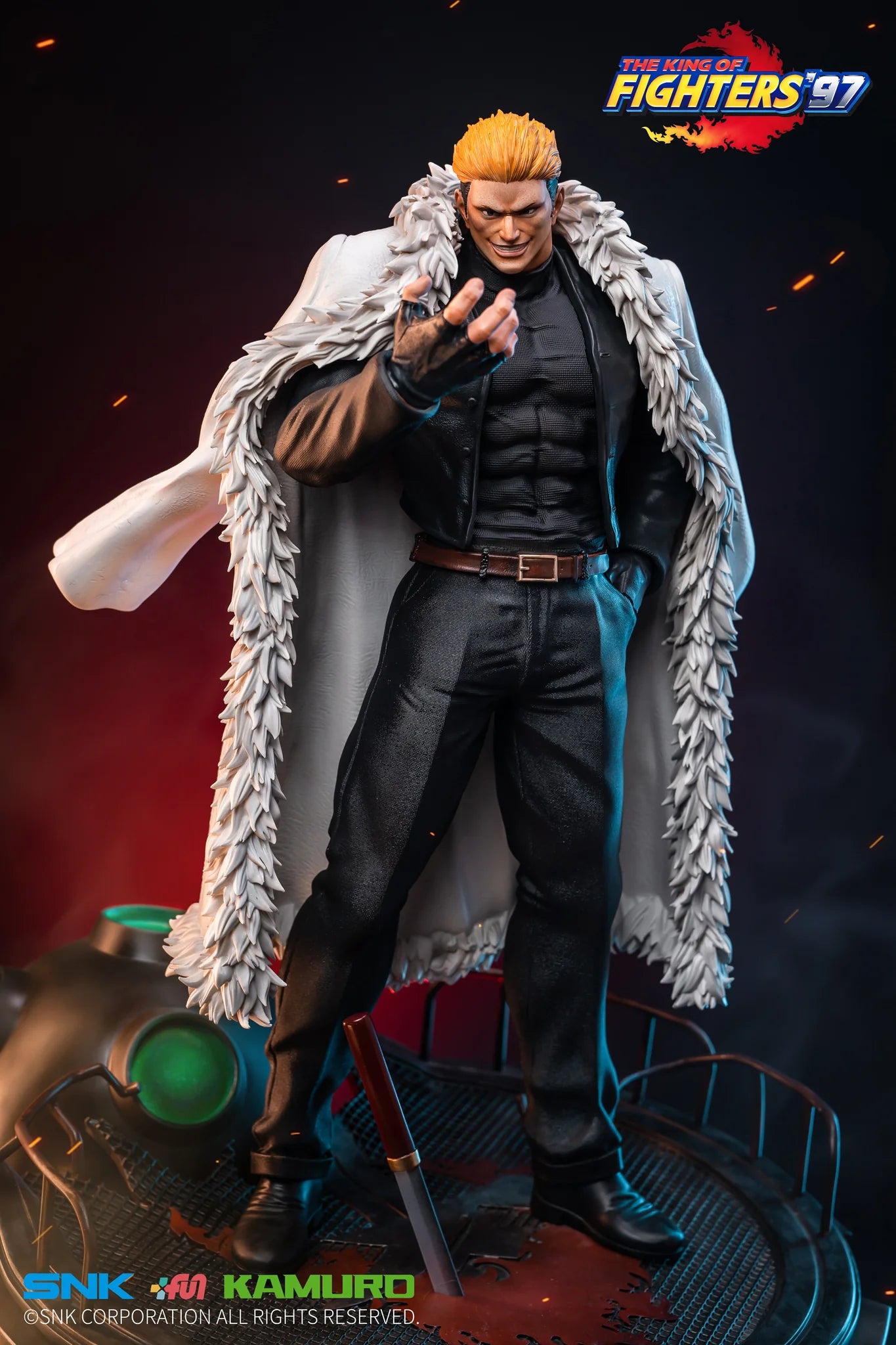 【Pre-sale】1/4 Scale Licensed Ryuji Yamazaki - The King of Fighters '97  - Kamuro Studio