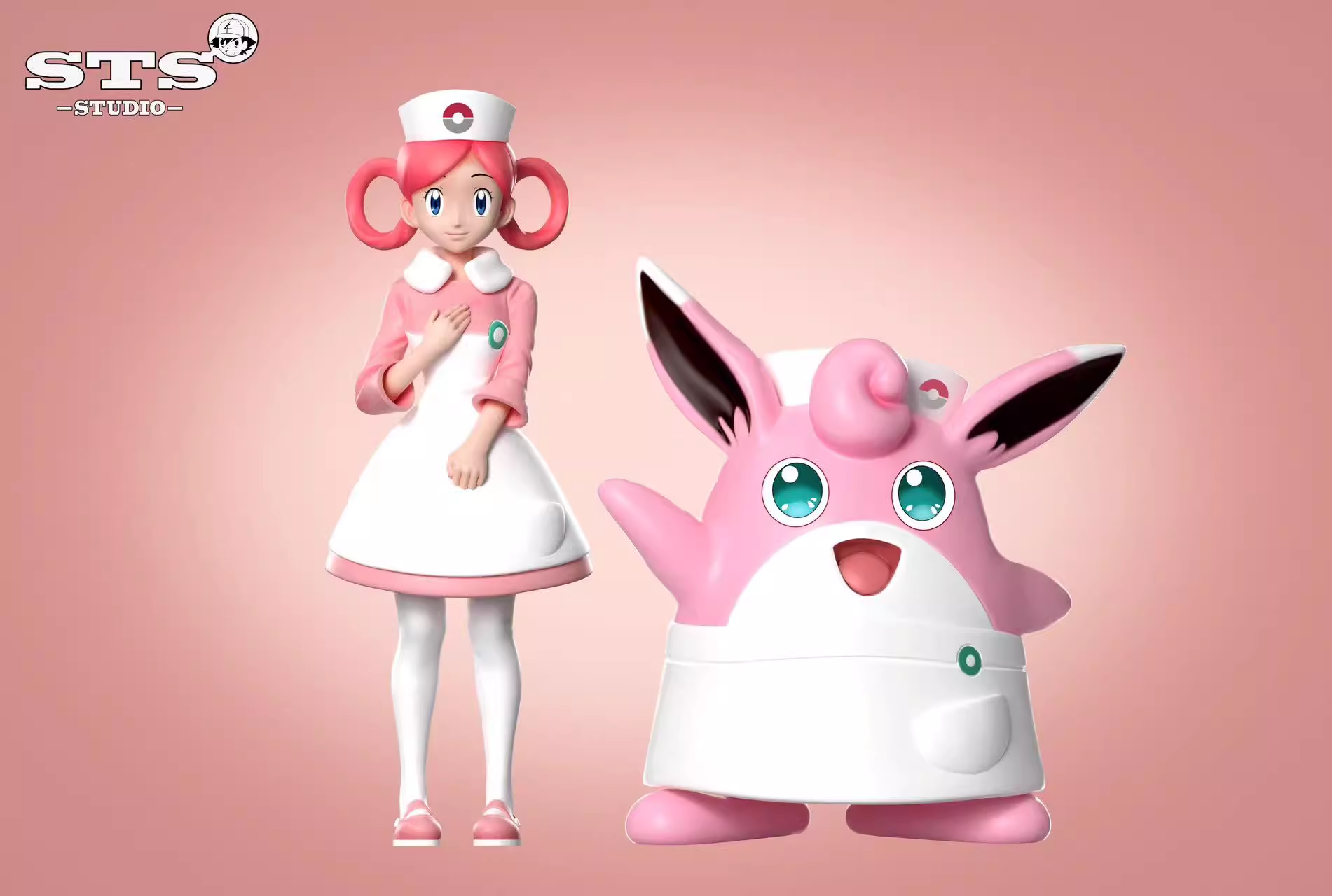 【Pre-sale】1/8 & 1/20 Scale Nurse Joy & Wigglytuff-Pokemon-STS Studio