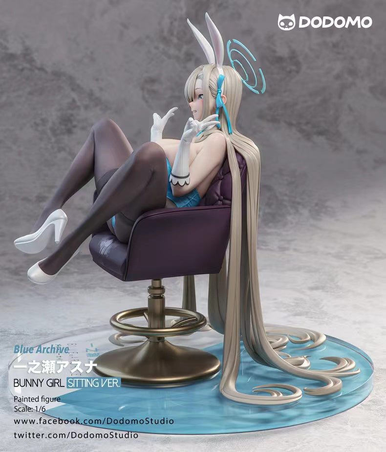 【Pre-sale】1/6 Scale Bunny Girl Sitting Asuna-Blue Archive-Dodomo Studio